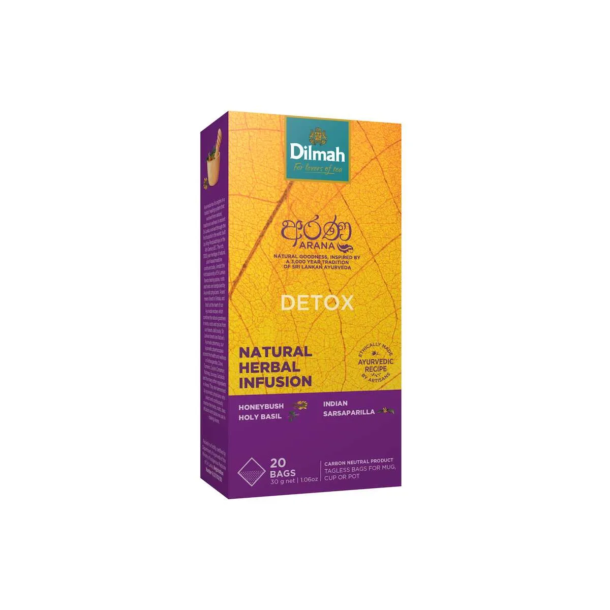 Pack of Arana Detox natural herbal infusion