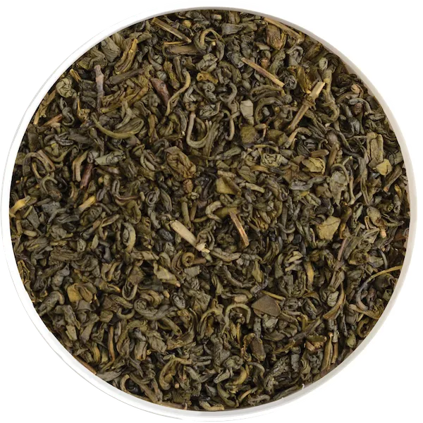 dry leaf Ceylon green tea