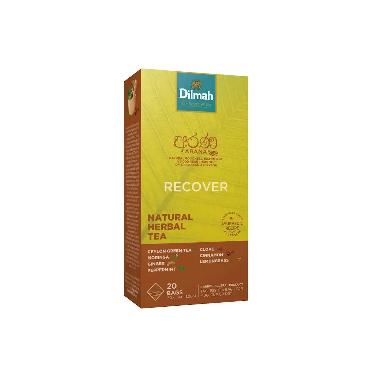 Pack of Arana Recover natural herbal infusion