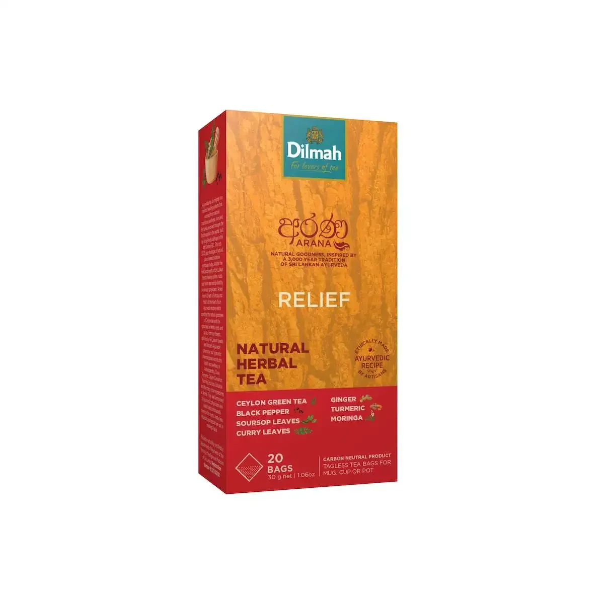 Pack of Arana Relief natural herbal infusion