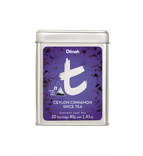 20 tea bags of Ceylon Cinnamon Spice Tea in tin